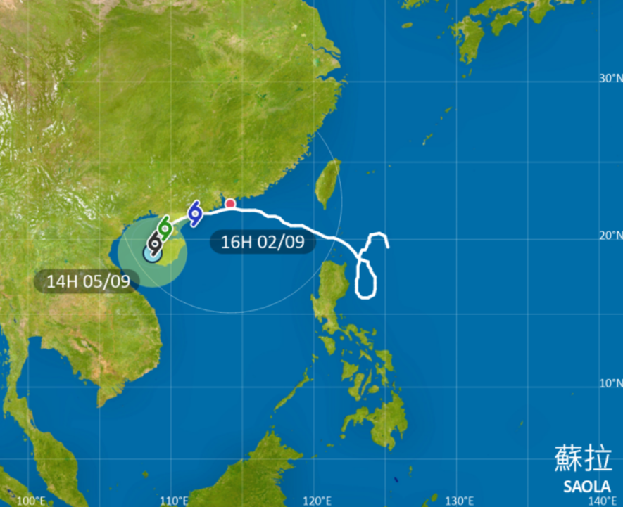 天文台颱風消息 | 改發三號強風信號生效 天文台颱風消息 | 改發三號強風信號生效