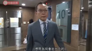 冒牌水風波延燒 物流署署長陳嘉信現身僅回兩個字