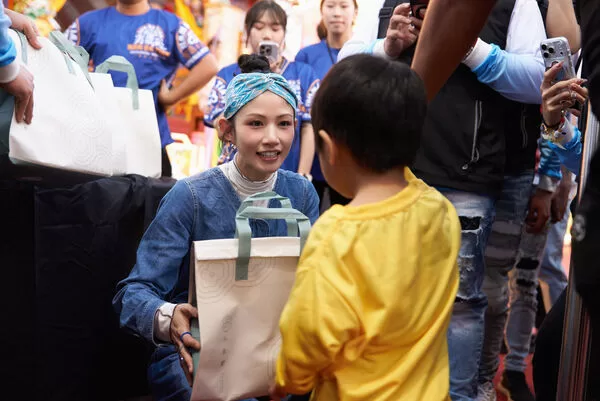 李千娜麟洛廟會開工 盼轉型投入編劇與影視製作