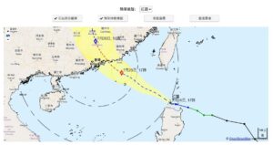 颱風紅霞|天文台下午考慮改發3號風球 颱風紅霞|天文台下午考慮改發3號風球