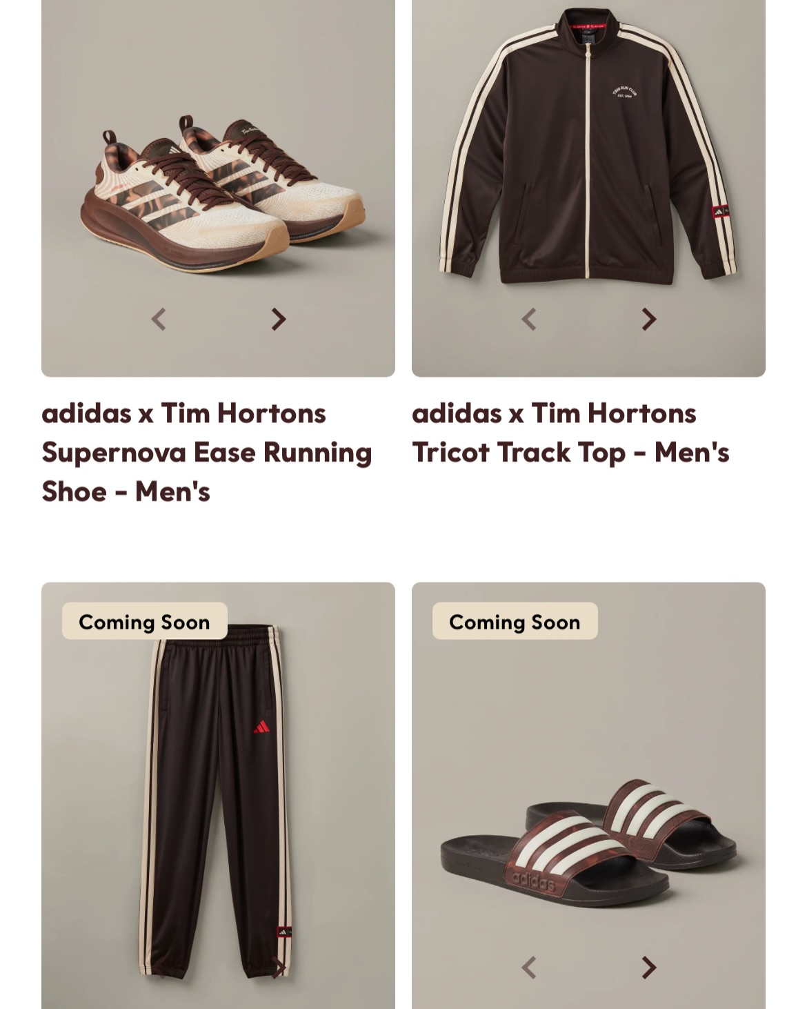 Tim Hortons聯乘Adidas!「咖啡色」跑鞋賣9.99 加拿大率先開搶 Tim Hortons聯乘Adidas!「咖啡色」跑鞋賣9.99 加拿大率先開搶