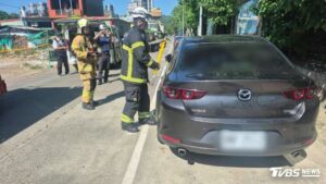 高雄情侶雙雙失蹤　警方定位尋車破窗驚見2人死亡　車內留燃燒痕跡